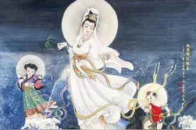 农历九月十九，慈航普渡圆通自在天尊图片