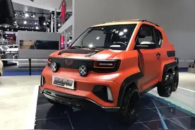 合法上路大玩具？宏光MINI EV皮卡版实车现身，网友：进藏神器图片