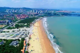 山海天海水浴场安全警示，游客必看！图片