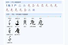 危和险的区别是什么？图片