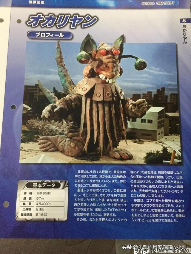 泰罗奥特曼怪兽图鉴大全