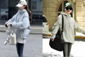 今年最流行的打扮：“冲锋衣+萨洛蒙”！不仅舒适百搭，还上档次图片