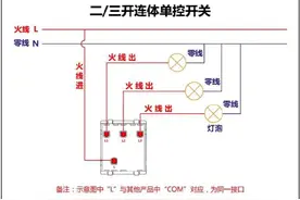 你想要的各种开关接线图都在这里：单控、双控、三控、四控图片