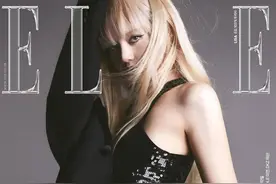 Lisa时尚大片被曝，短发性感撩人，黑色马甲尽显S型曲线图片