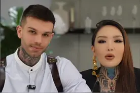 内蒙女孩喜欢机车纹身，酒吧里偶遇欧洲男模，不要彩礼也要嫁给他图片