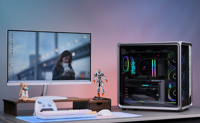 预算3.3W的顶配海景房主机：9800X3D+5090D星曜NOX+乔思伯BO400