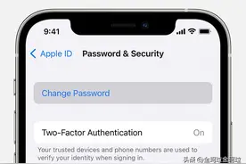 如何更改你的Apple ID密码图片