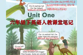 英语老师：六年级下人教版课堂笔记，提高学习效率，备战期中考试图片