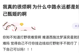 王者荣耀玩家吐槽：“真烦！为什么中路总是碰到妲己和甄姬啊？”图片