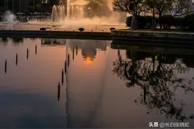 珠海海泉湾渔人码头喷泉图片