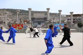 非遗传承之梁山梅花拳图片