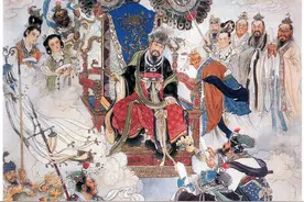 刘继卣《闹天宫》中国画世纪经典图片