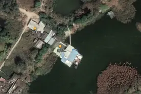 卫星看香港电影的朝圣地，南生围和赤柱图片