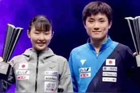 抛去国籍，张本兄妹同时夺冠，值得称赞，兄妹又创造乒坛纪录！图片