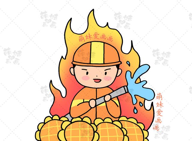 含文字内容的2022消防安全手抄报及主题画合集，简单又漂亮