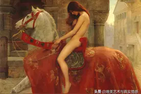 艺术中的故事 ▏她是谁？为什么赤身裸体的在马背上前行？图片