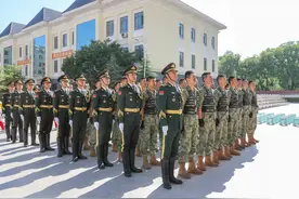 萌娃进军营，太可爱了！图片