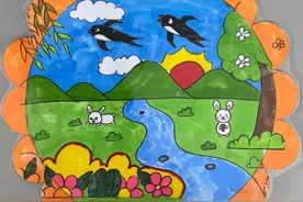 一年级语文下册：《动物儿歌》创编绘画，收藏给孩子看看！图片