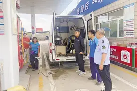 安次区市场监管局：开展加油站计量器具专项检查图片