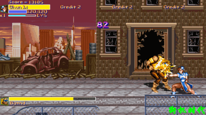 街机改版已经做到什么程度了，格斗游戏人物乱入闯关游戏