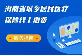 海南省城乡居民医疗保险线上缴费服务指南图片