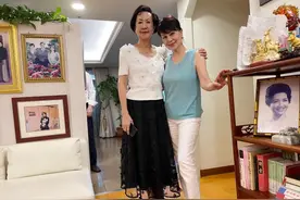 连战夫妇好气色 资深女星张琍敏探望开心喝下午茶图片
