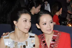 郭晶晶又矮又土算美女吗？看到她和“准妯娌”章子怡合照就知道了图片