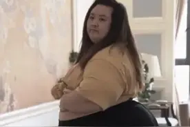 体重狂飙到500斤被分手，一句“我要让渣男后悔”，一年减掉306斤图片