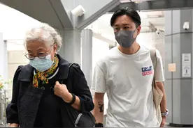 林建岳亲姐姐罕露脸，满头白发参与家族争产案，未获分产称无所谓图片