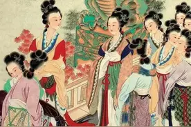 中国画：工笔仕女画欣赏（图片来自网上）图片