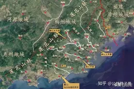 潮汕地区七大山脉，造就了潮汕地区独特的地理面貌图片