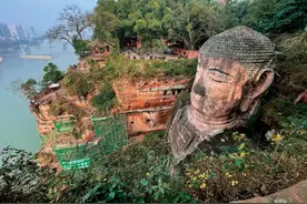 乐山大佛又双叒叕脸花了：治水提出30年，为何没有做？图片