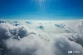 穿越云端！飞阅齐鲁大地，航拍潭溪山平流云奇观图片