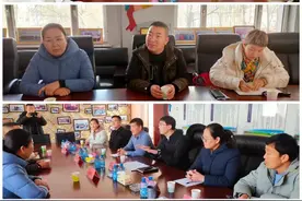 达来诺日镇邀请“巴特今生直播间”团队走进牧区参观座谈图片