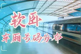 软卧车厢号码分布，不同位置舒适度不同，睡眠有障碍的乘客这样选图片