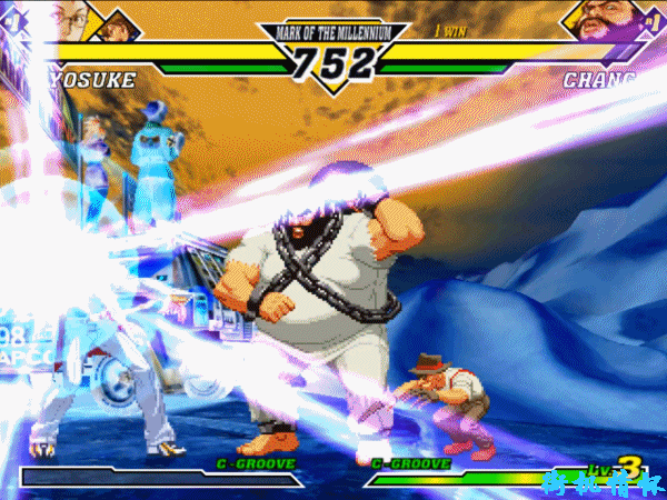 格斗游戏最无耻的画面，明明说好一对一，却强行变成群殴