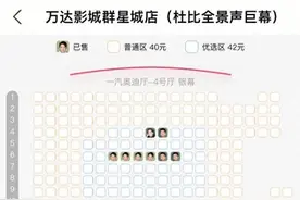 尽享VIP待遇！独占C位观影，透明公正的座位分区定价制度！图片