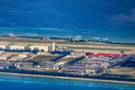 永暑岛淡水可供6万人使用，环礁面积为马累十倍，外媒：缺啥来啥图片