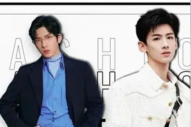 白敬亭井柏然，友谊长存！图片