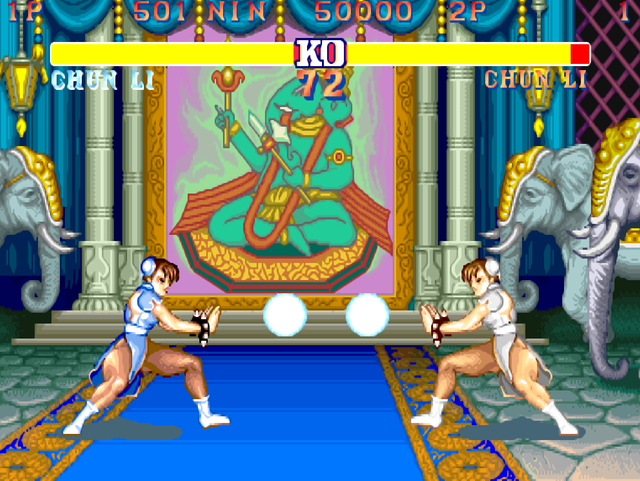 《街霸2》移植到MD和SFC平台后，效果和街机版区别太大