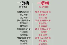 没有对比，就没有伤害！唐伯虎李清照同填《一剪梅》，高下立见图片