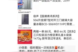 海尔冰箱线下和线上区别很大吗？图片