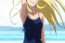 动画版《开端》来了？金发泳衣美女请我玩躲猫猫，不妨循环多几次图片