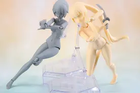 78官测：APEX 1/8 ARCTECH SP002/SP003 可动人型素体 灰色&肉色图片
