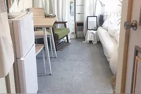 日本女生20㎡独居小屋，面积虽小，功能齐全，一人生活精致且美好图片