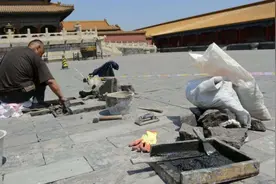 故宫的地板坏了，专家进行修复时，才知道朱棣有多狠心图片