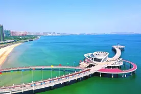 够靓！烟台黄渤海新区天马栈桥即将华丽“蜕变”图片
