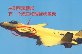 歼-20安装航空机炮，近距“狗斗”状态时，就不用担忧导弹打光了图片