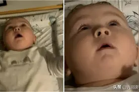 忘喝孟婆汤，英国8个月大男婴开口第一句话竟是“好吧兄弟”图片