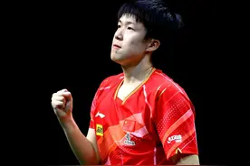 林高远4战世乒赛难逃魔咒！丹麦黑马4放远台高球得分图片